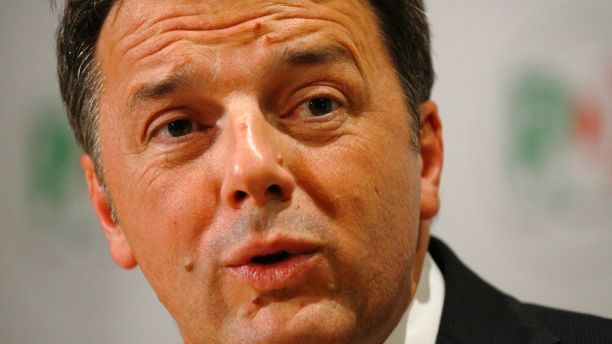 Democratic Party leader Matteo Renzi speaks during a press conference on the election results, in Rome, Monday, March 5, 2018. With the anti-establishment 5-Stars the highest vote-getter of any single party, the results confirmed the defeat of the two main political forces that have dominated Italian politics for decades â Forza Italia and the center-left Democrats â and the surging of populist and right-wing, euroskeptic forces that have burst onto the European scene. (AP Photo/Domenico Stinellis)