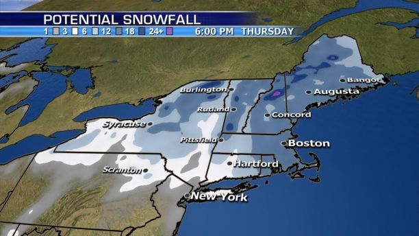 potential snow